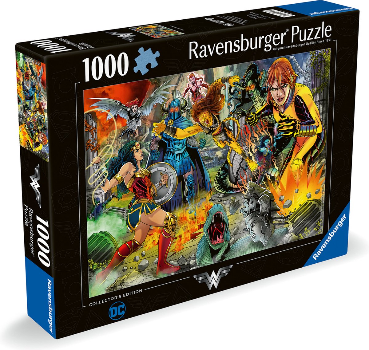 Puzzle Ravensburger DC: Wonder Woman - puzzle - 1000 pezzi