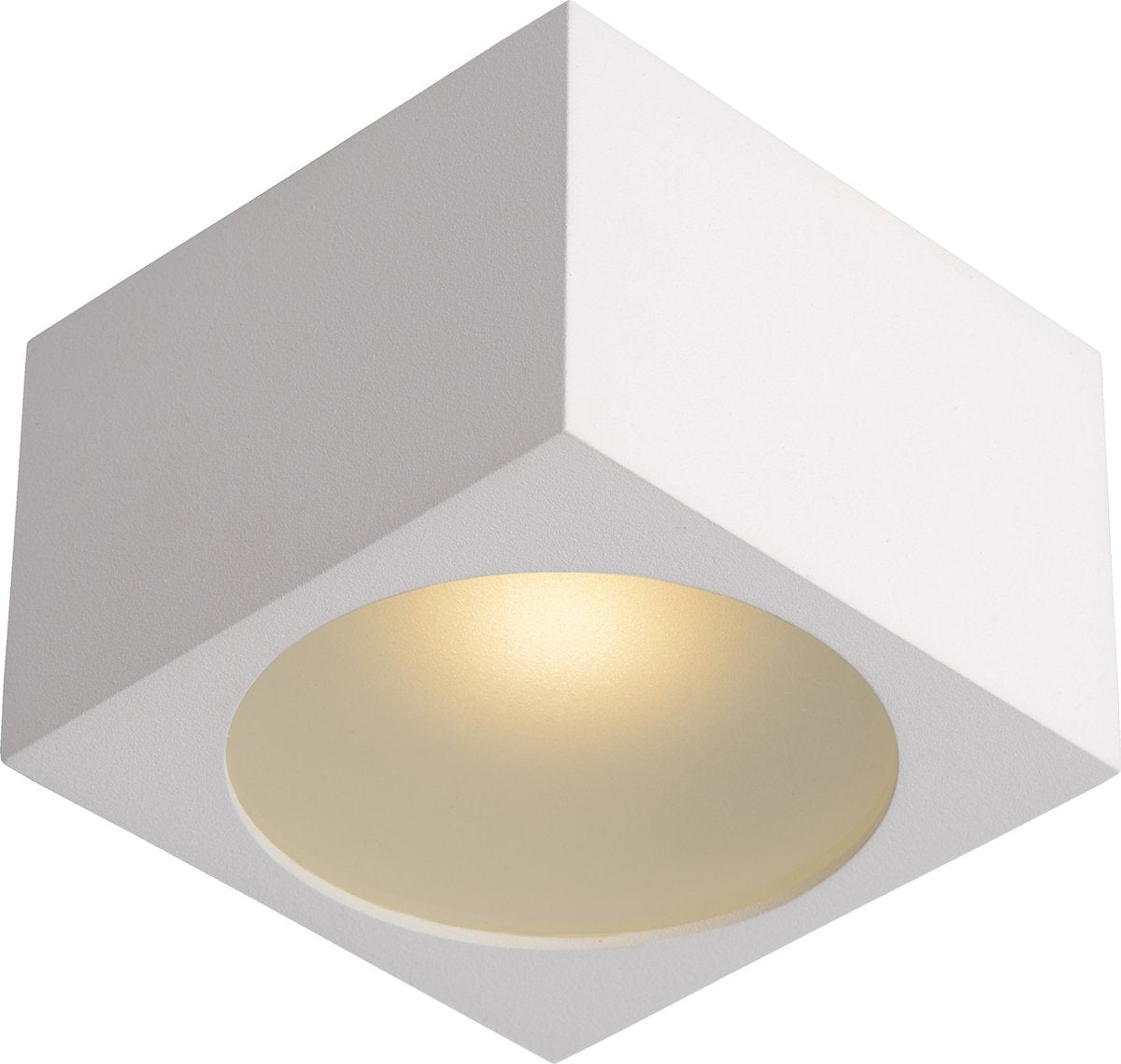 Lucide lily - plafondspot badkamer - 1xg9 - ip54 - wit