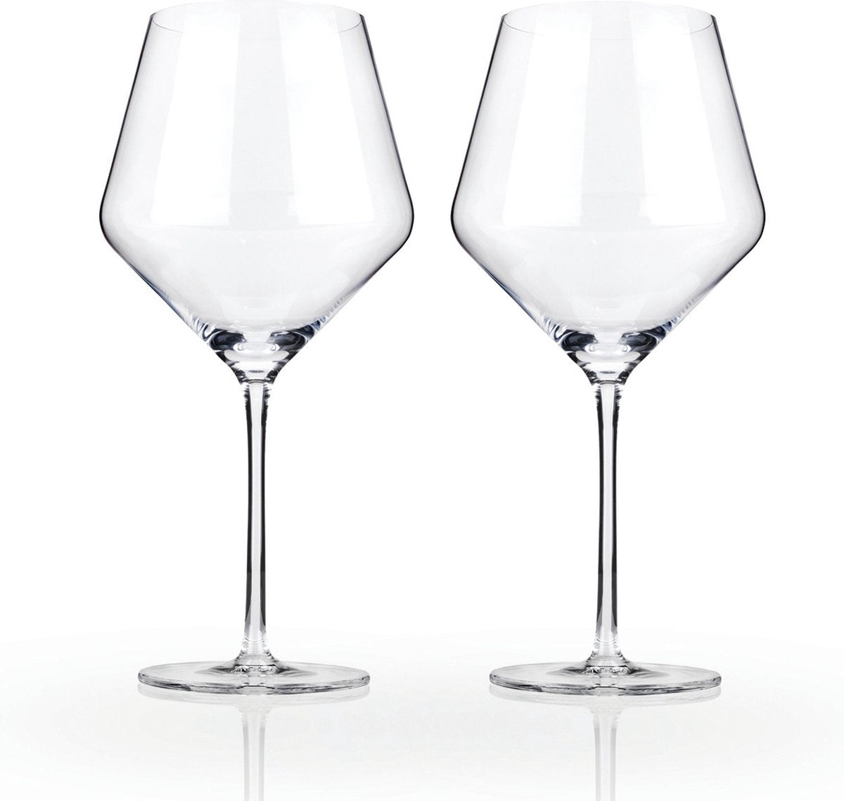Bicchiere da vino angolare Viski - cristallo - 621 ml - 2 pezzi