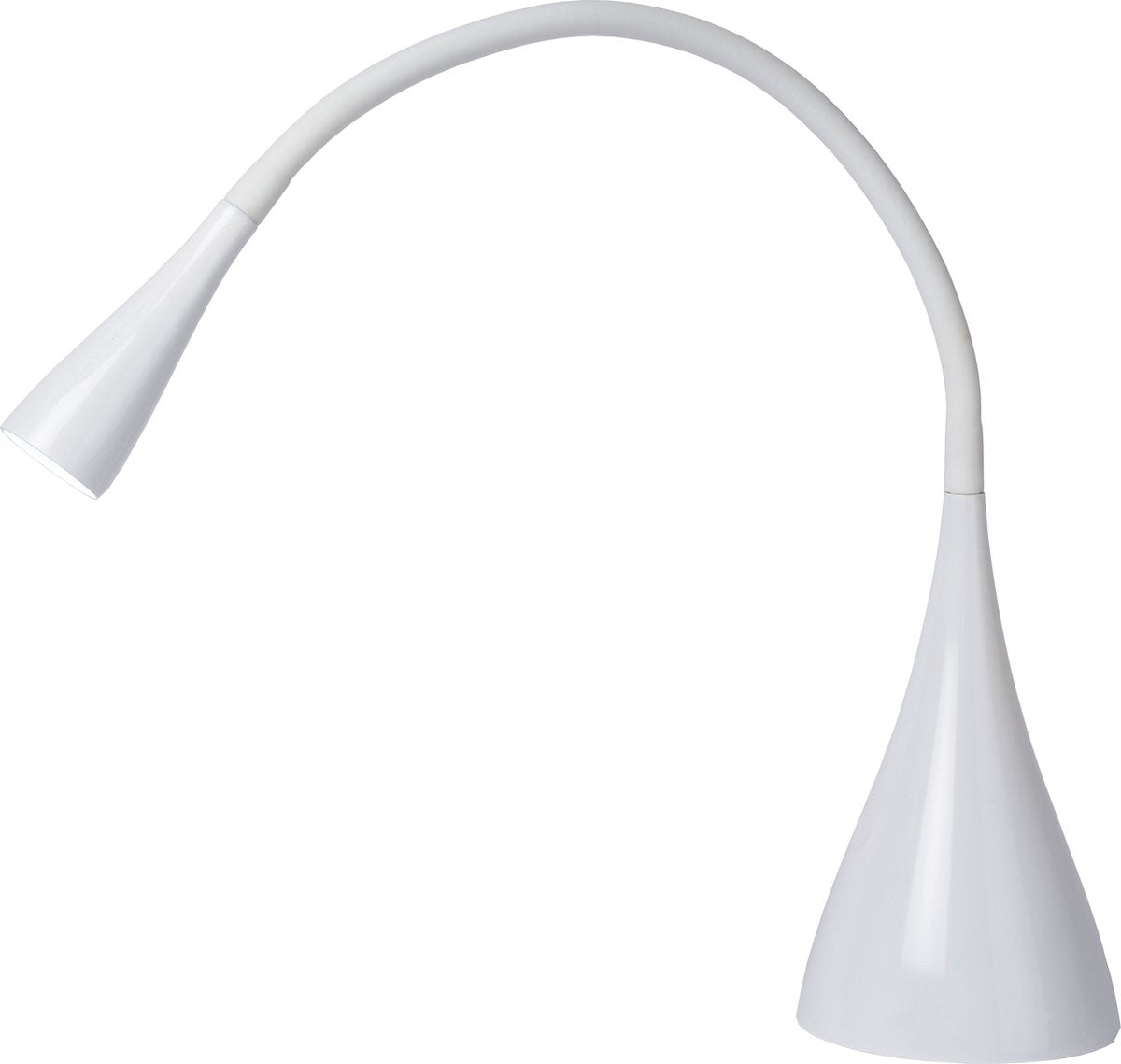 Lucide zozy - bureaulamp - led dimbaar - 1x4w 3000k - wit