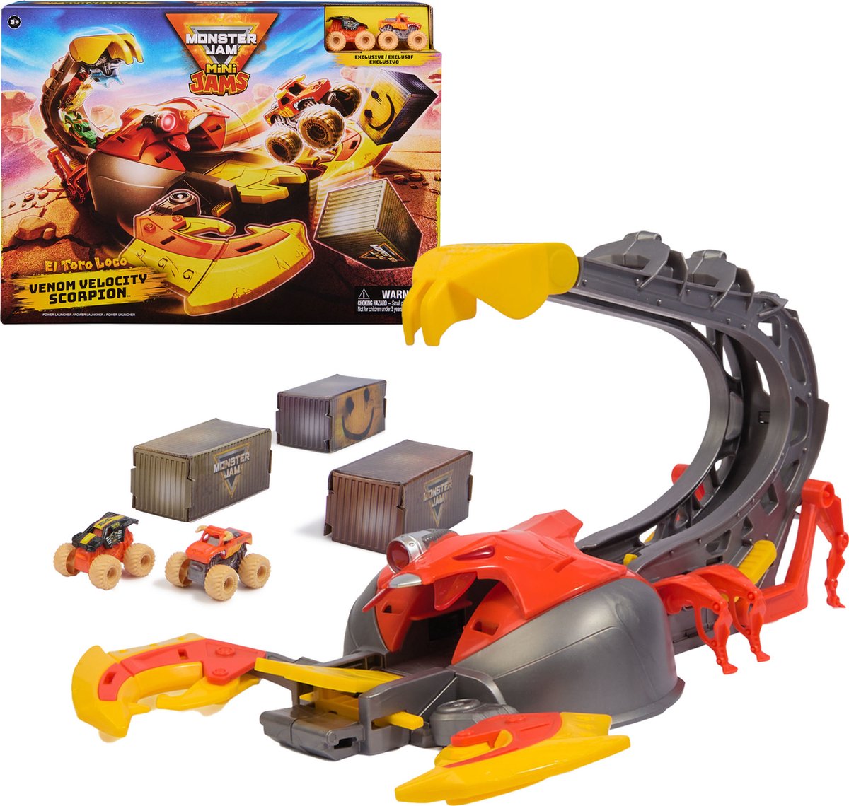 Monster Jam Mini Playset de Scorpion