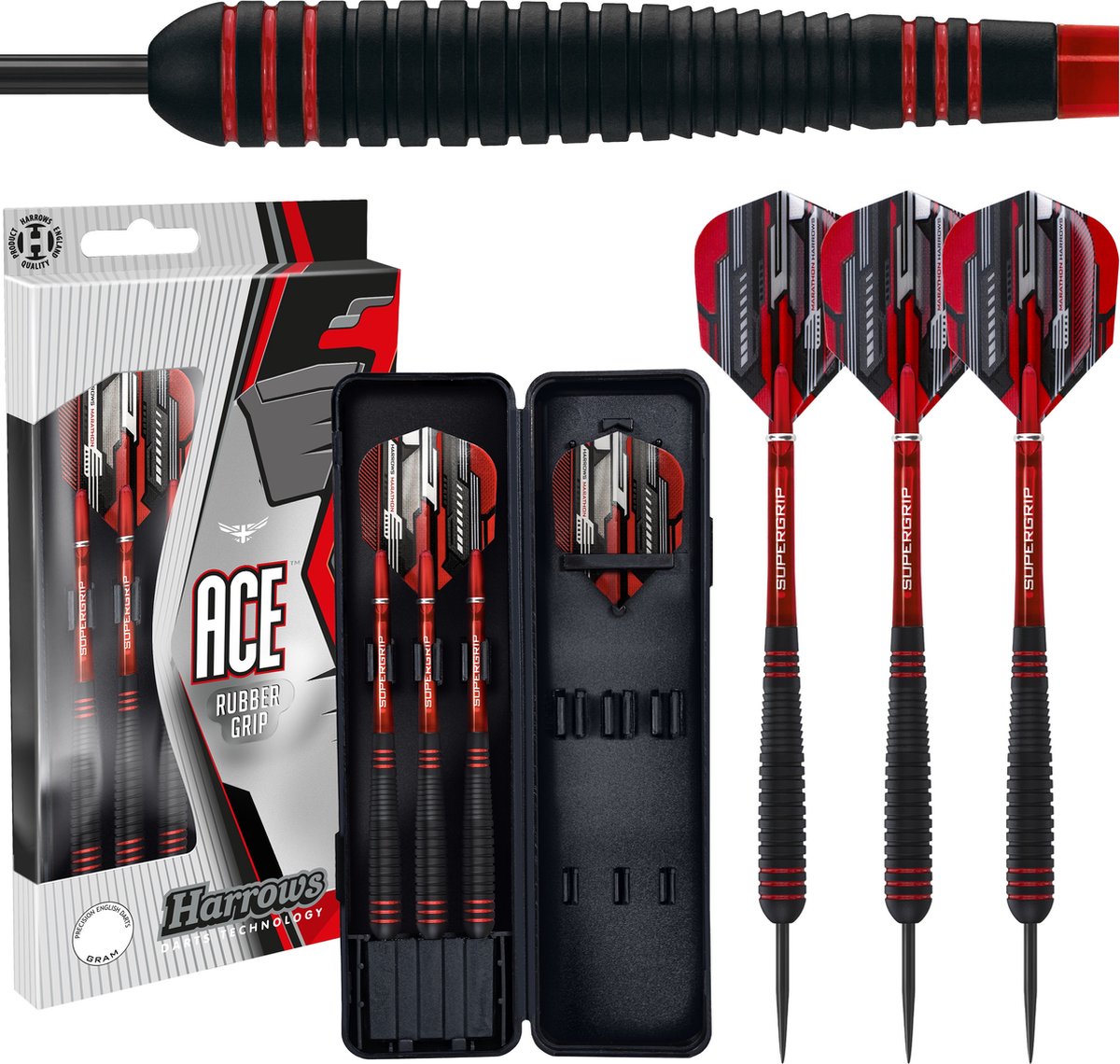 Impugnatura in gomma Harrows Ace 26gr