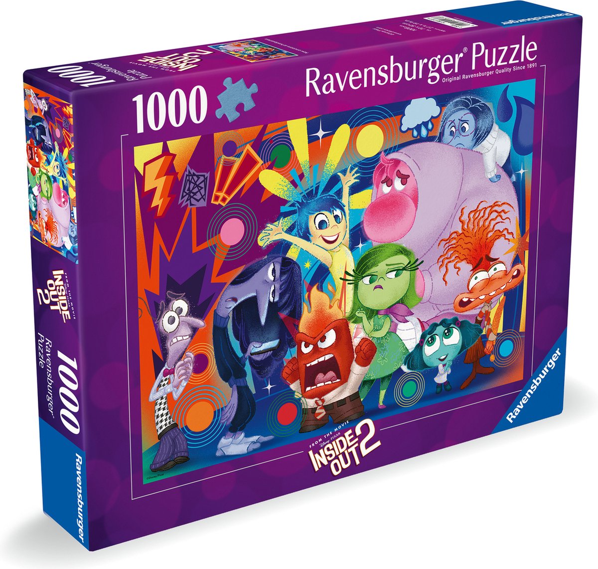 Puzzle Ravensburger - puzzle - 1000 pezzi al rovescio 2