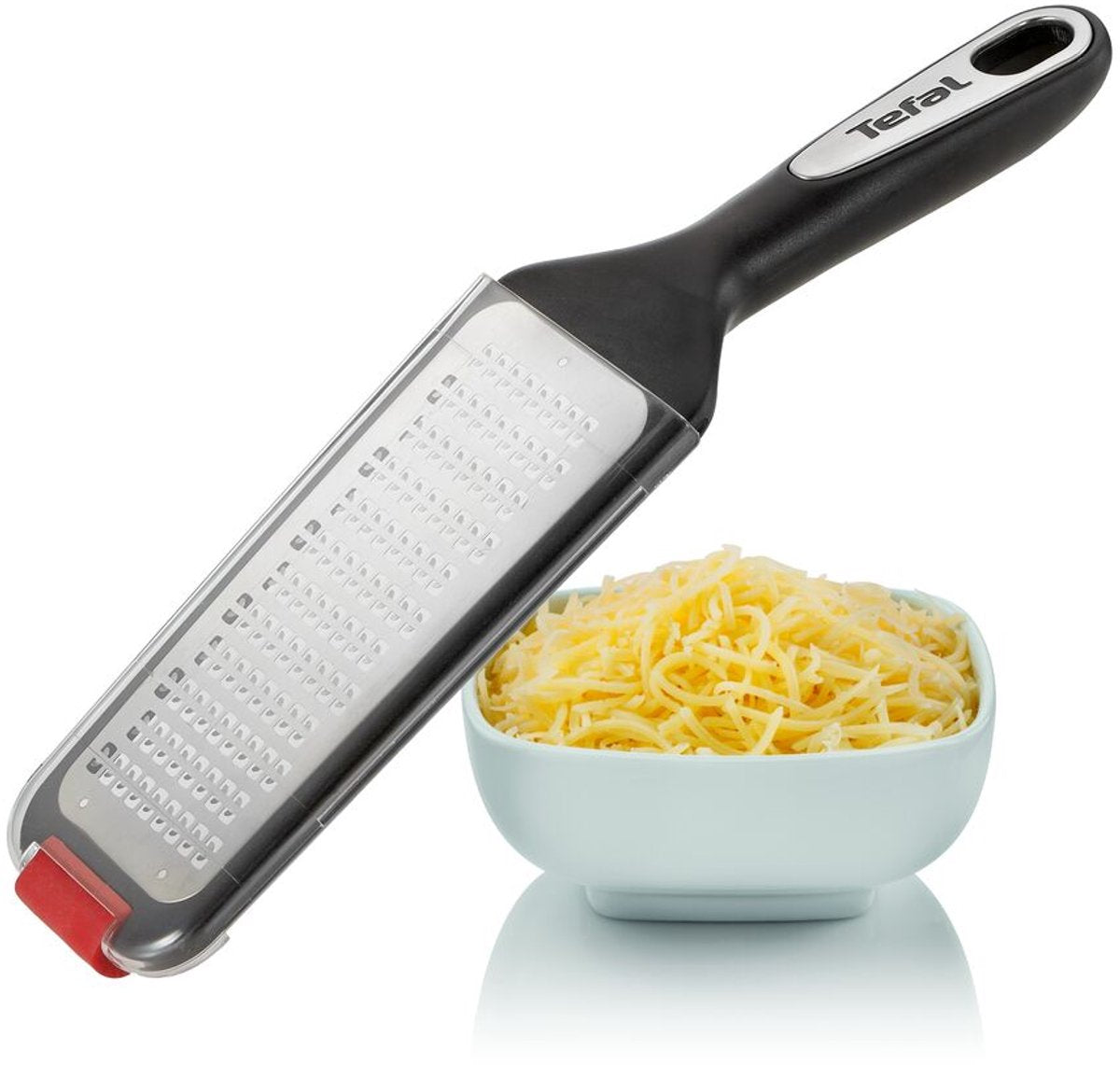 Tefal ingenio - grattugia - compatta - acciaio inossidabile - resistente