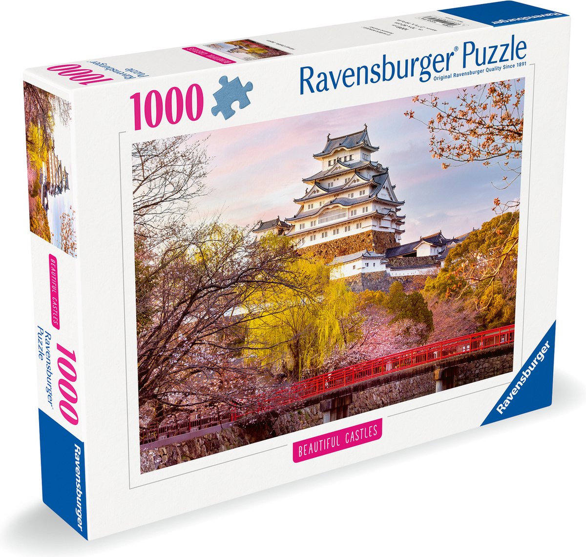 Ravensburger - castello di Himeji, Giappone - puzzle - 1000 pezzi