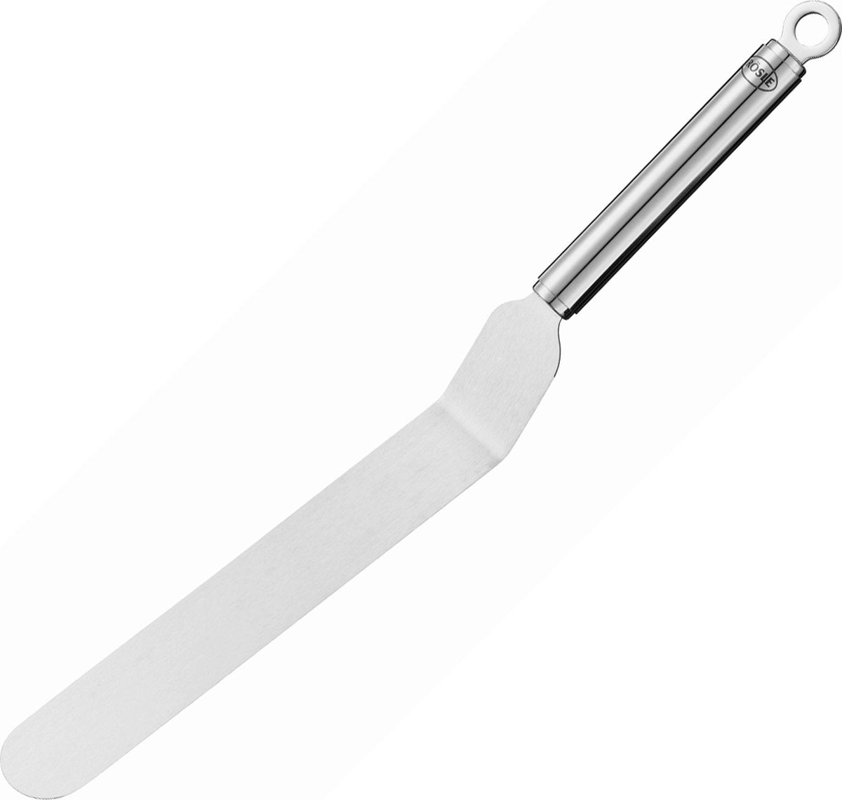 Rösle - espátula - acero inoxidable - 37 cm - plata