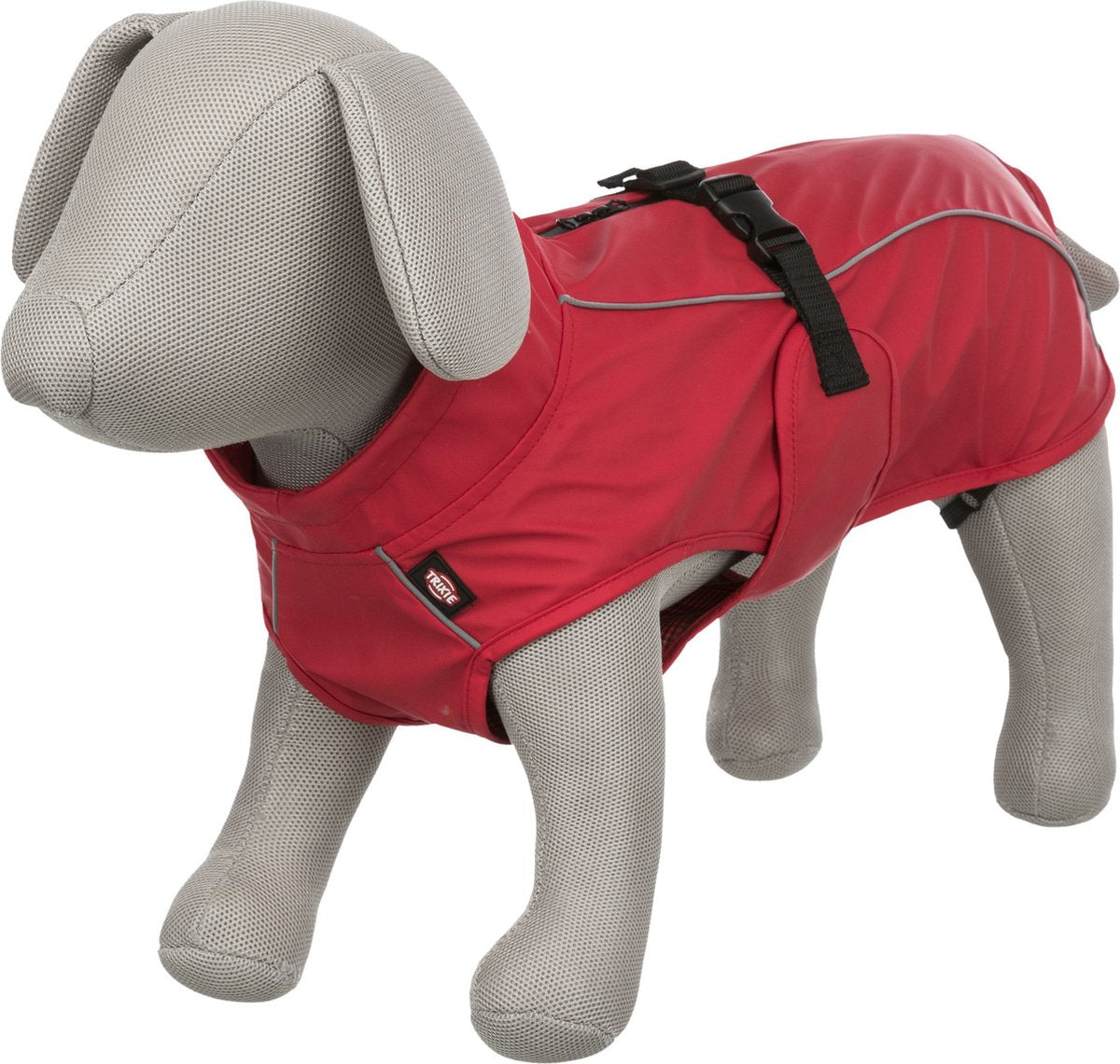 Trixie impermeabile cane vimy rosso