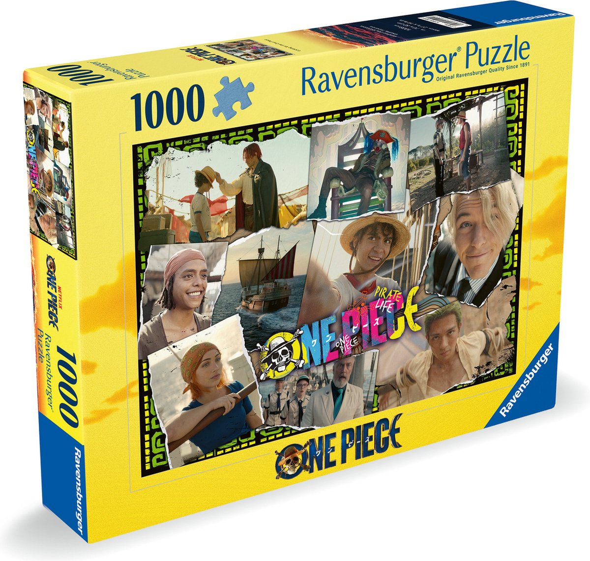 Ravensburger - One Piece (Live Action) - Puzzle - 1000 pezzi