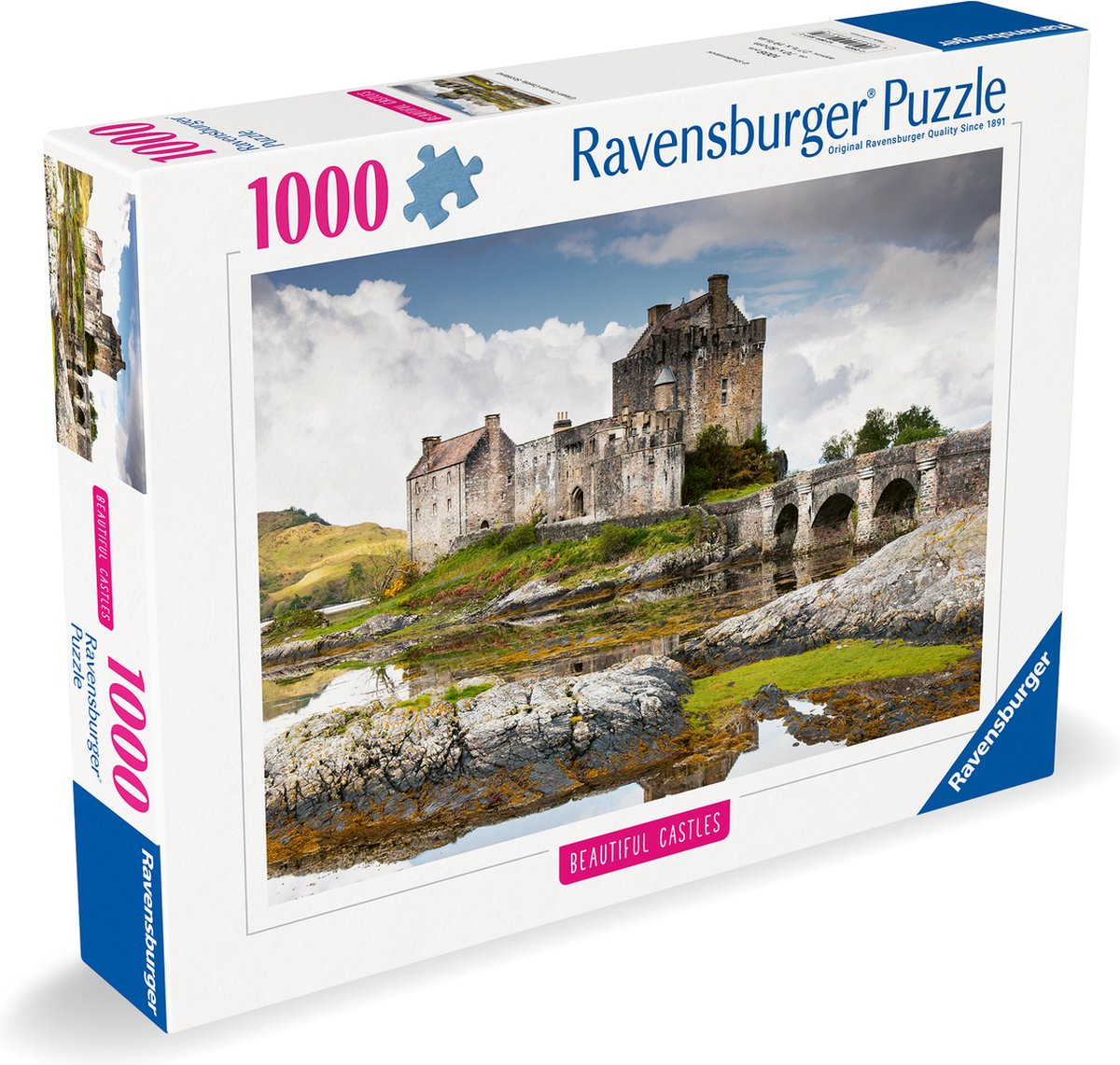 Ravensburger - Castello di Eilean Donan, Scozia - Puzzle da 1000 pezzi