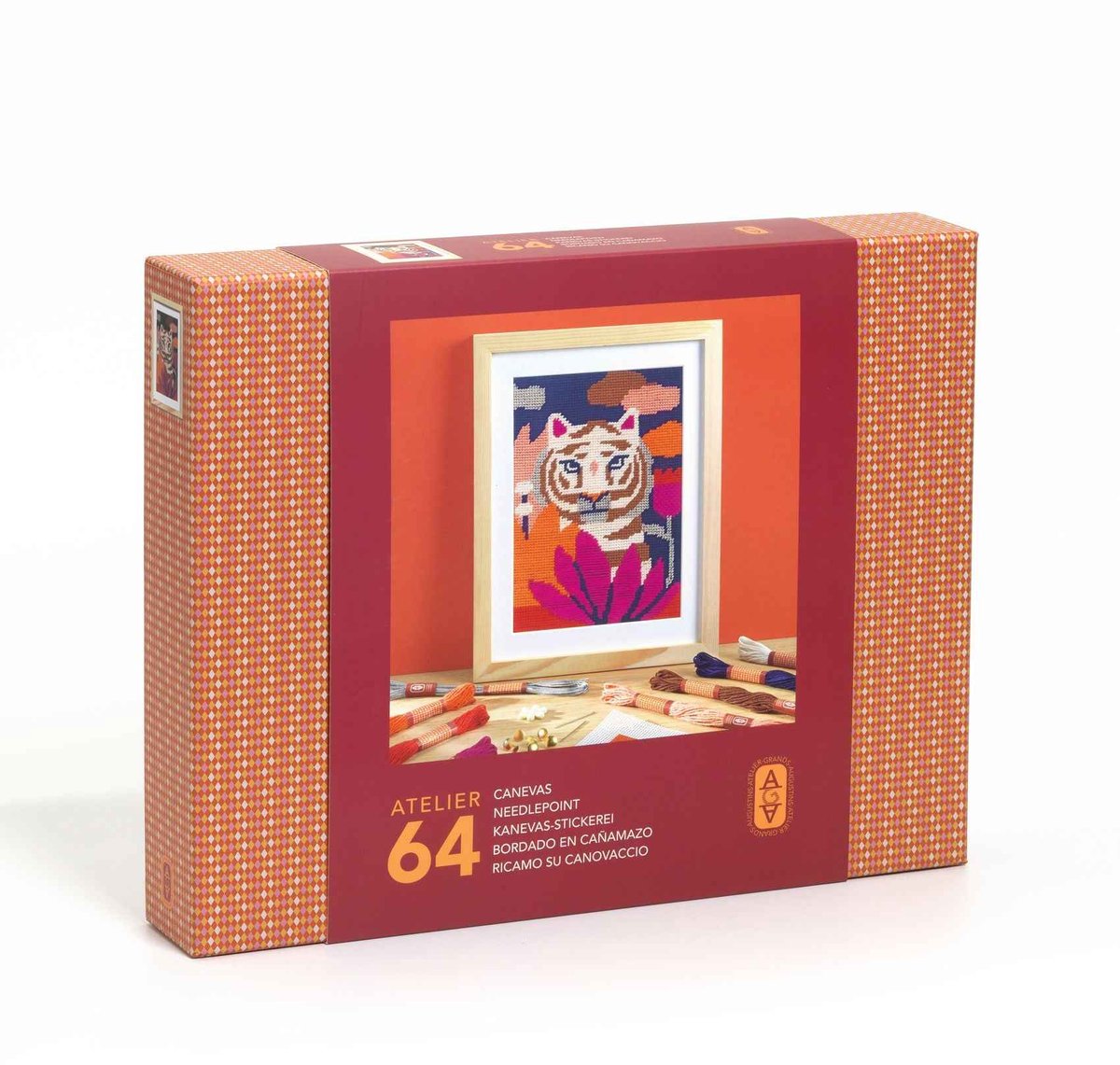 Ricamo Djeco su tela atelier 64