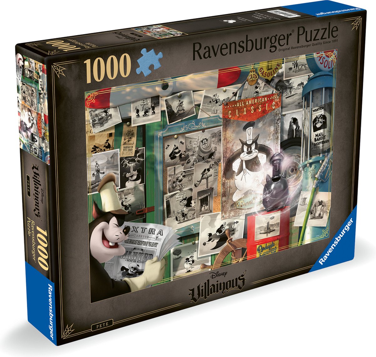 Puzzle Ravensburger Disney malvagio: Pete - puzzle - 1000 pezzi