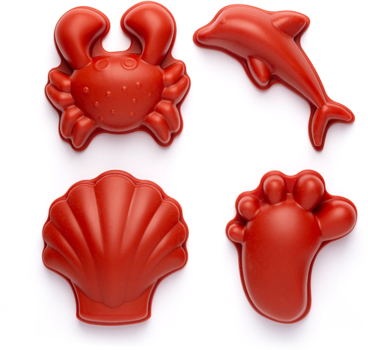 Moldes de arena Scrunch - naranja - plegables - reciclables