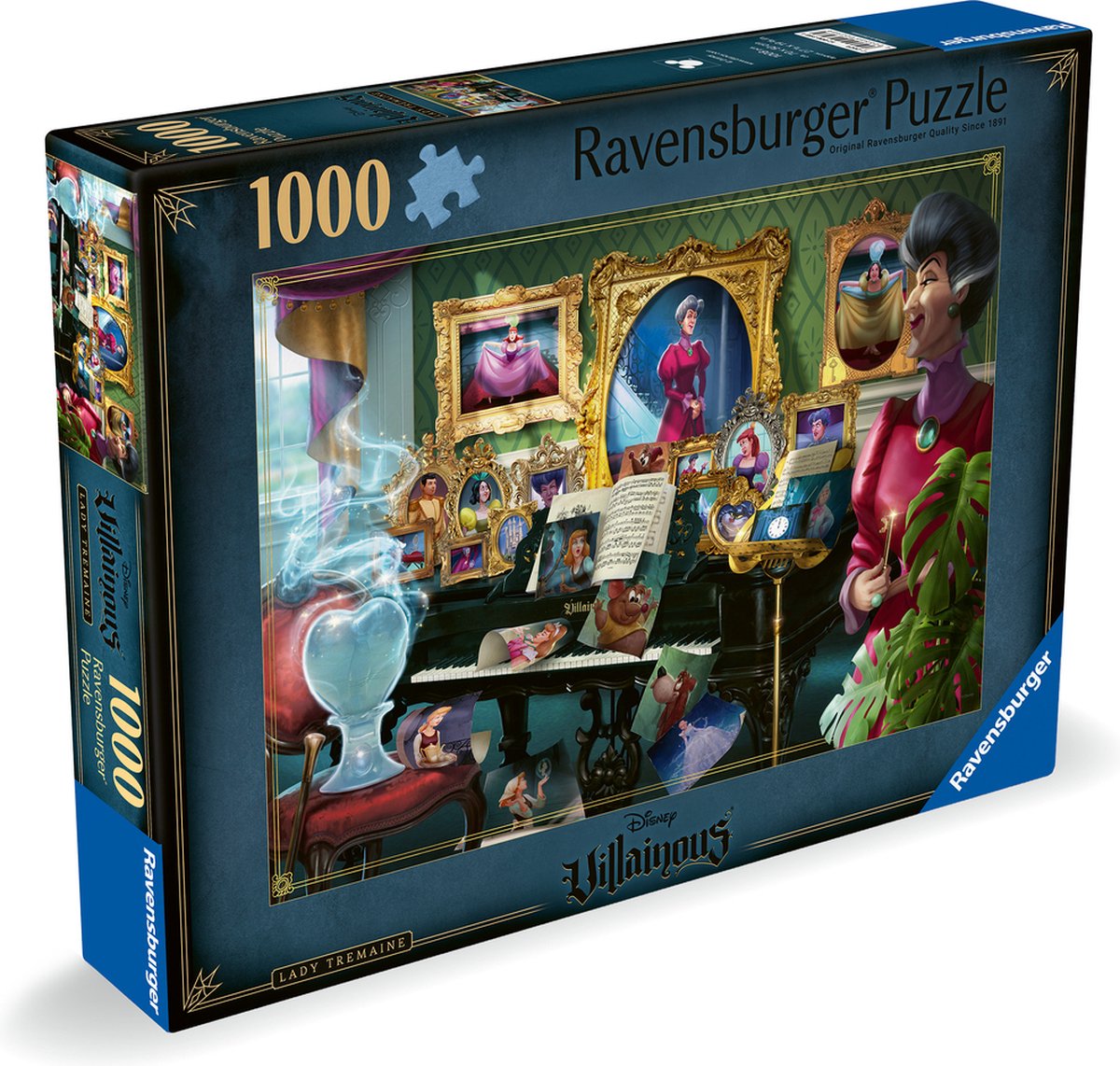 Puzzle Ravensburger Disney Villainous: Lady Tremaine - puzzle - 1000 pezzi