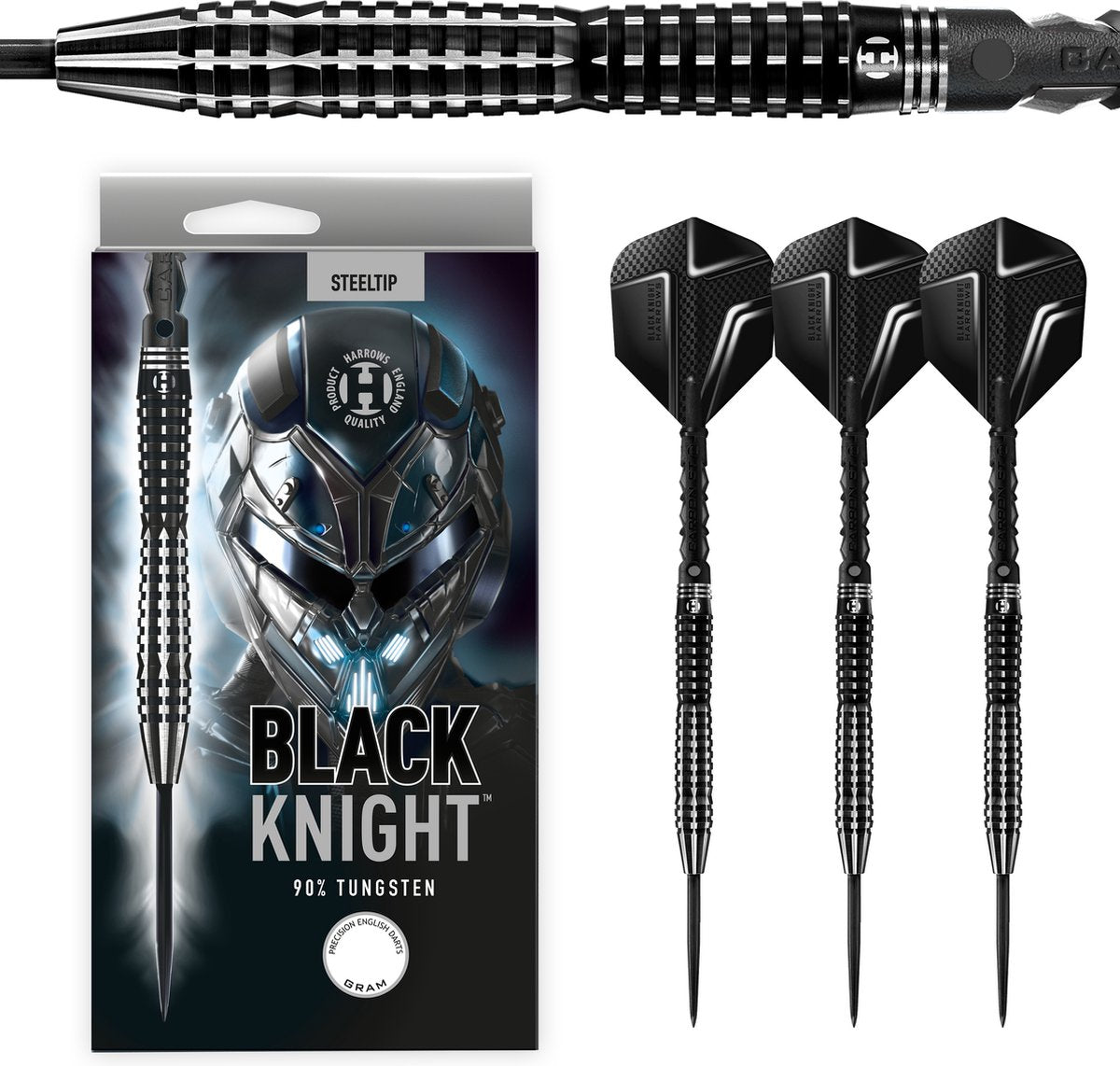 Harrows cavaliere nero 90% tungsteno 24gr