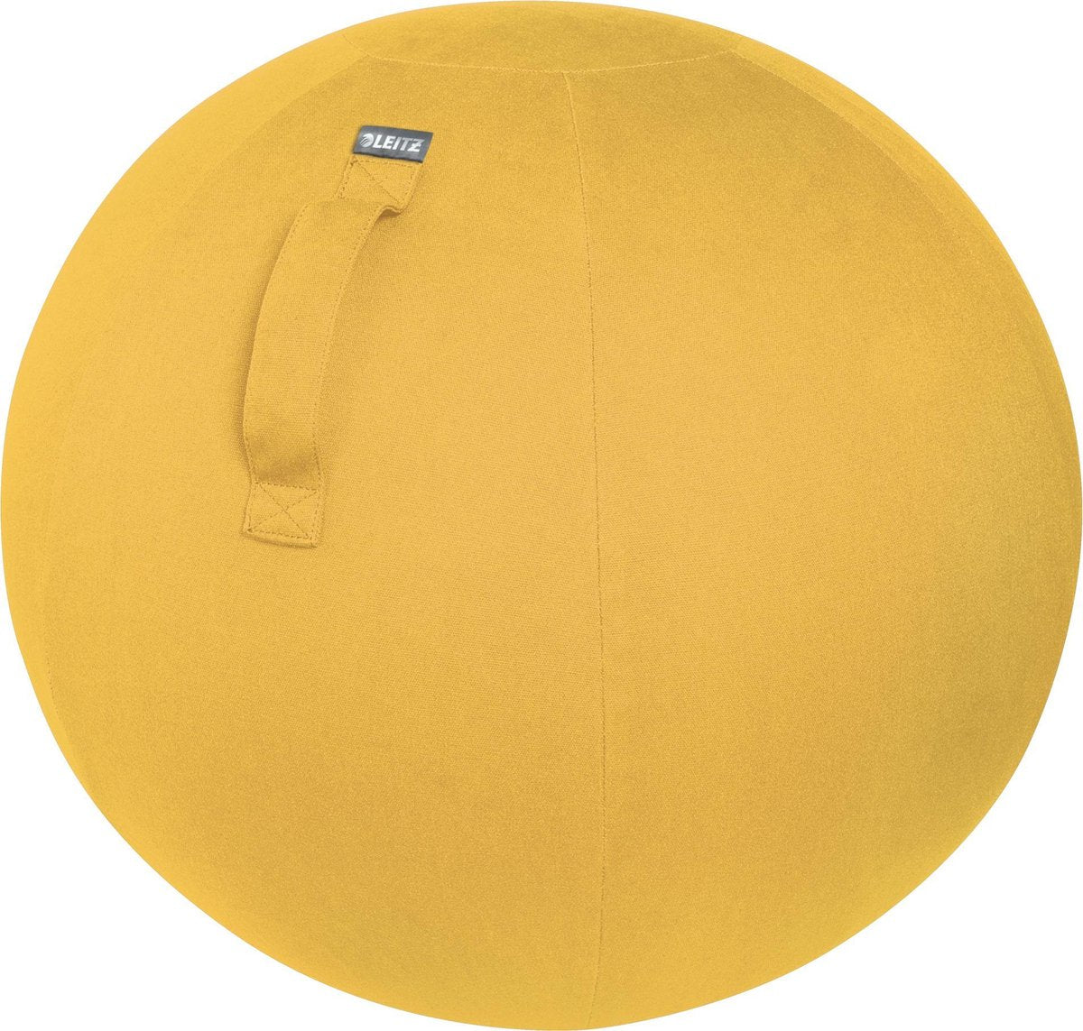 Leitz Ergo Cosy Active Palla da seduta ergonomica 65 cm - inclusa pompa a mano - Ideale per l'home office - Giallo caldo