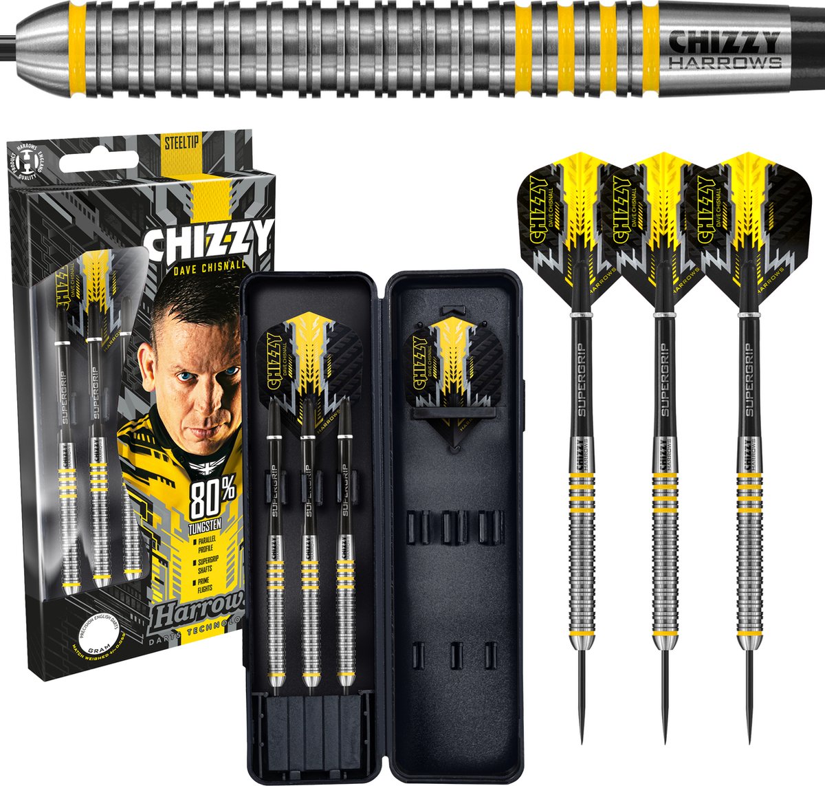 Harrows chizzy 80% tungsteno 25gr