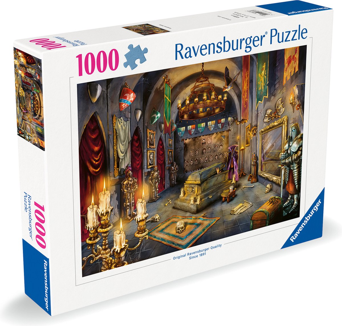 Ravensburger Puzzle Castello dei Vampiri - Puzzle - 1000 pezzi