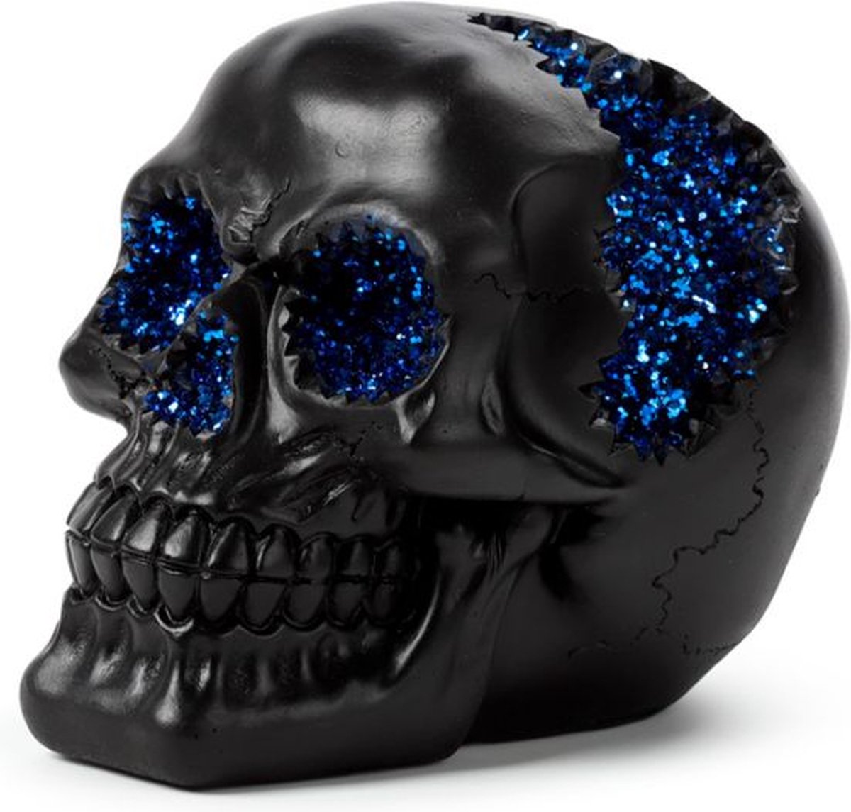 Accessorio per la casa del cranio della grotta di cristallo nero