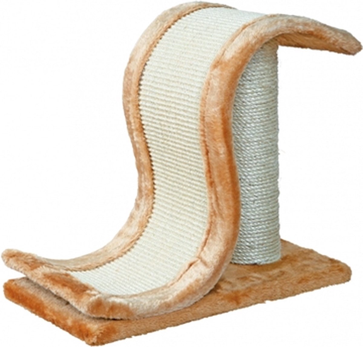 Trixie poste rascador inca marrón claro natural 25x44x39 cm