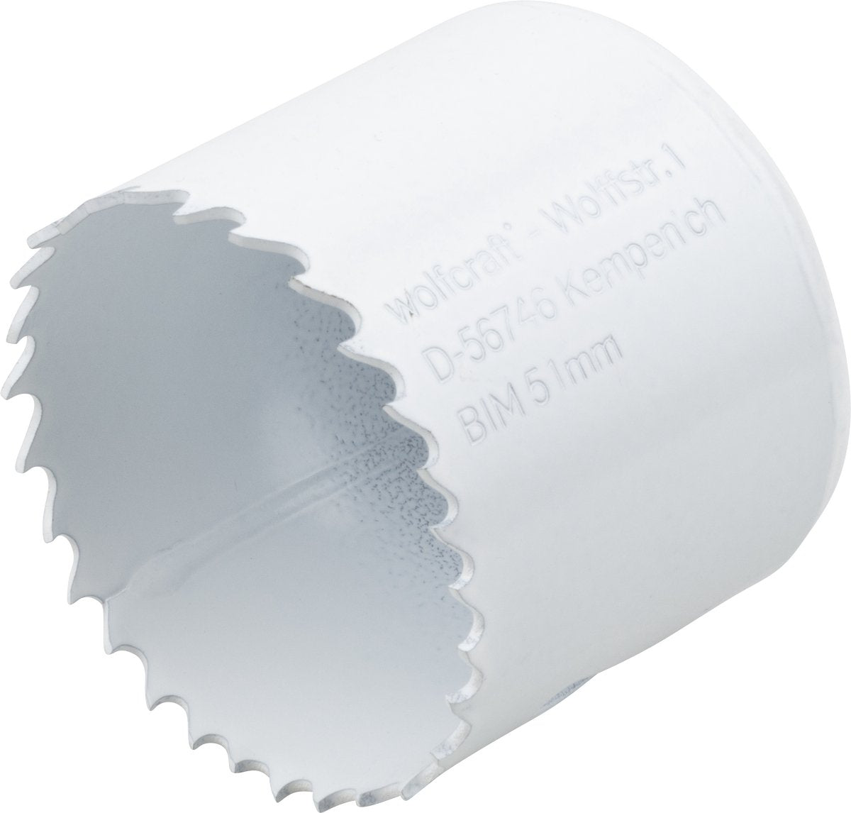 Wolfcraft - sierra perforadora bim de 51 mm - inserto - 3493000