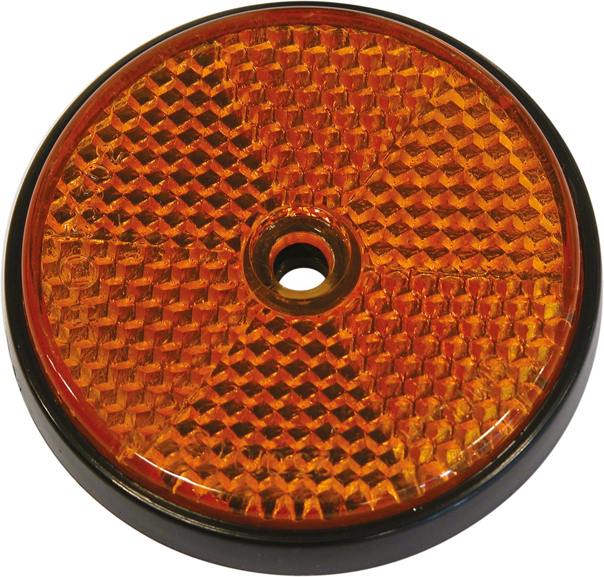 Reflector Carpoint redondo 70mm naranja granel
