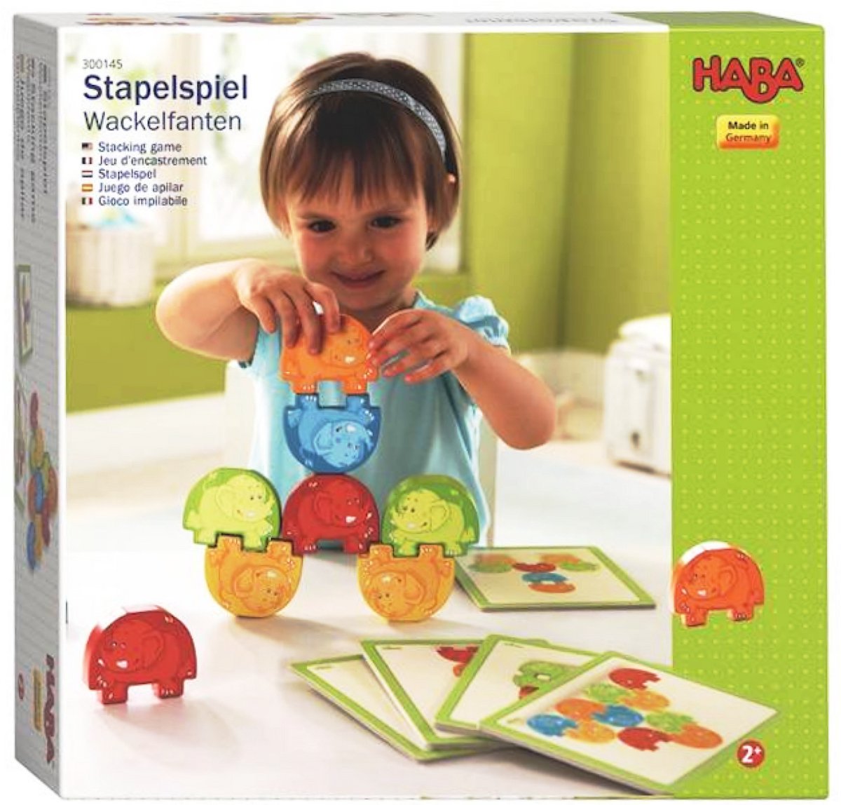 Haba gioco di impilamento wagglefanten