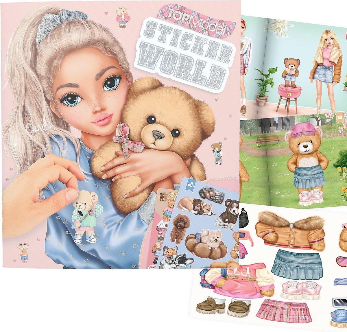 Depesche - topmodel stickerworld - team teddy