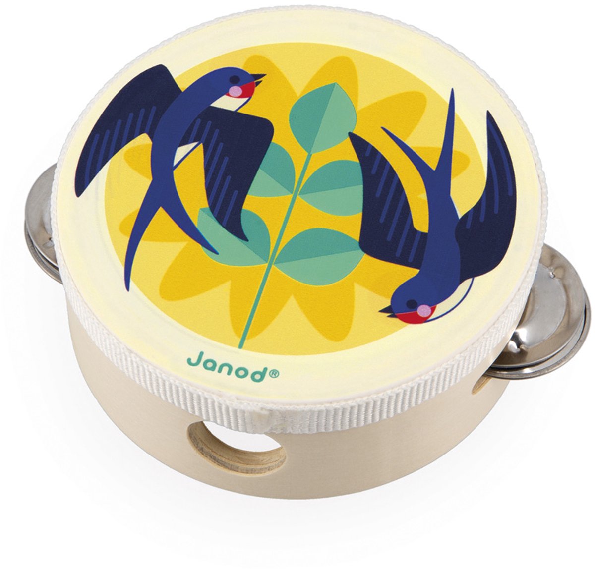 Janod - gioia - tamburello - uccelli