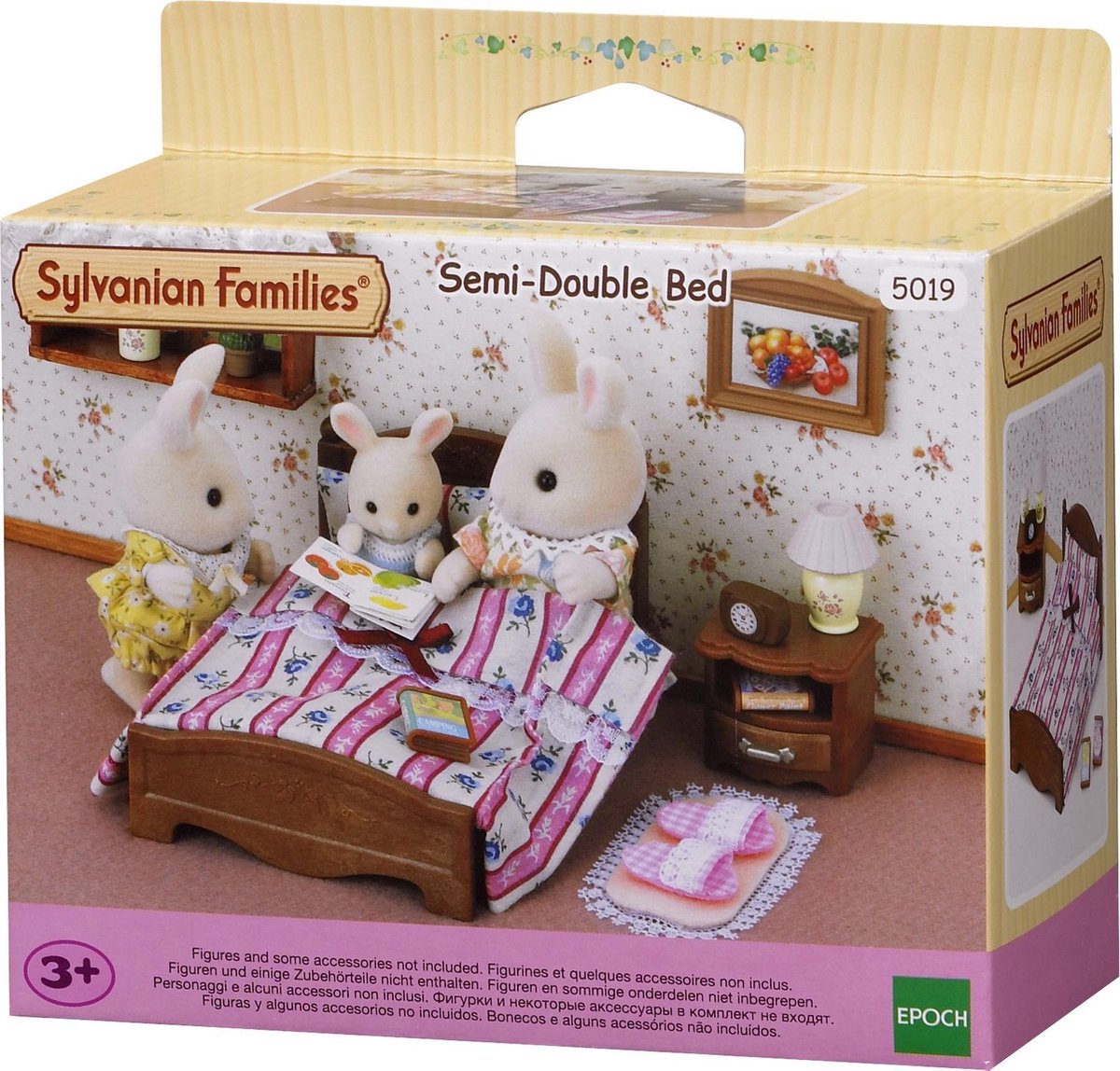 Sylvanian Families 5019 arredamento per casa delle bambole con letto queen size