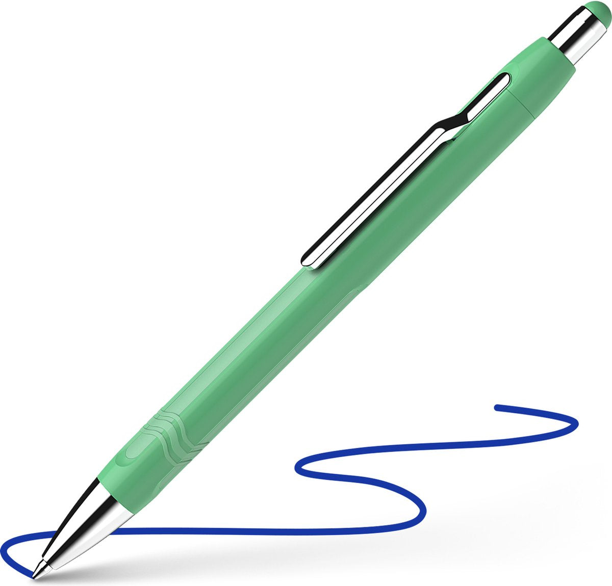 Schneider schrijfwaren schneider balpen - epsilon - mint groen - blauwschrijvend - schrijfbreedte xb - s-138614