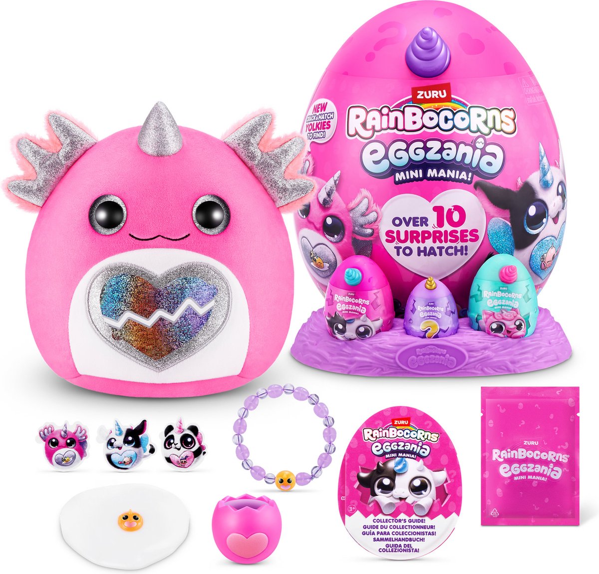 Rainbocorns zuru eggzania mini manía