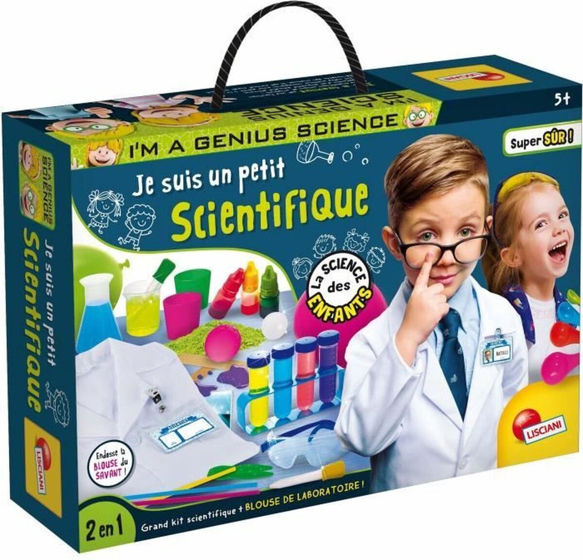 Lisciani i'm a genius je suis un petit scientifique
