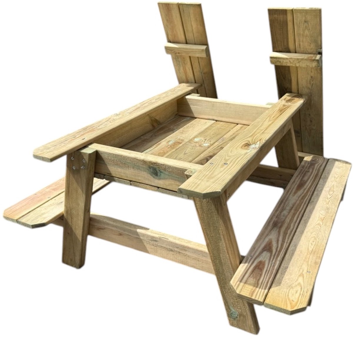 Paradiso toys wooden sand pit table