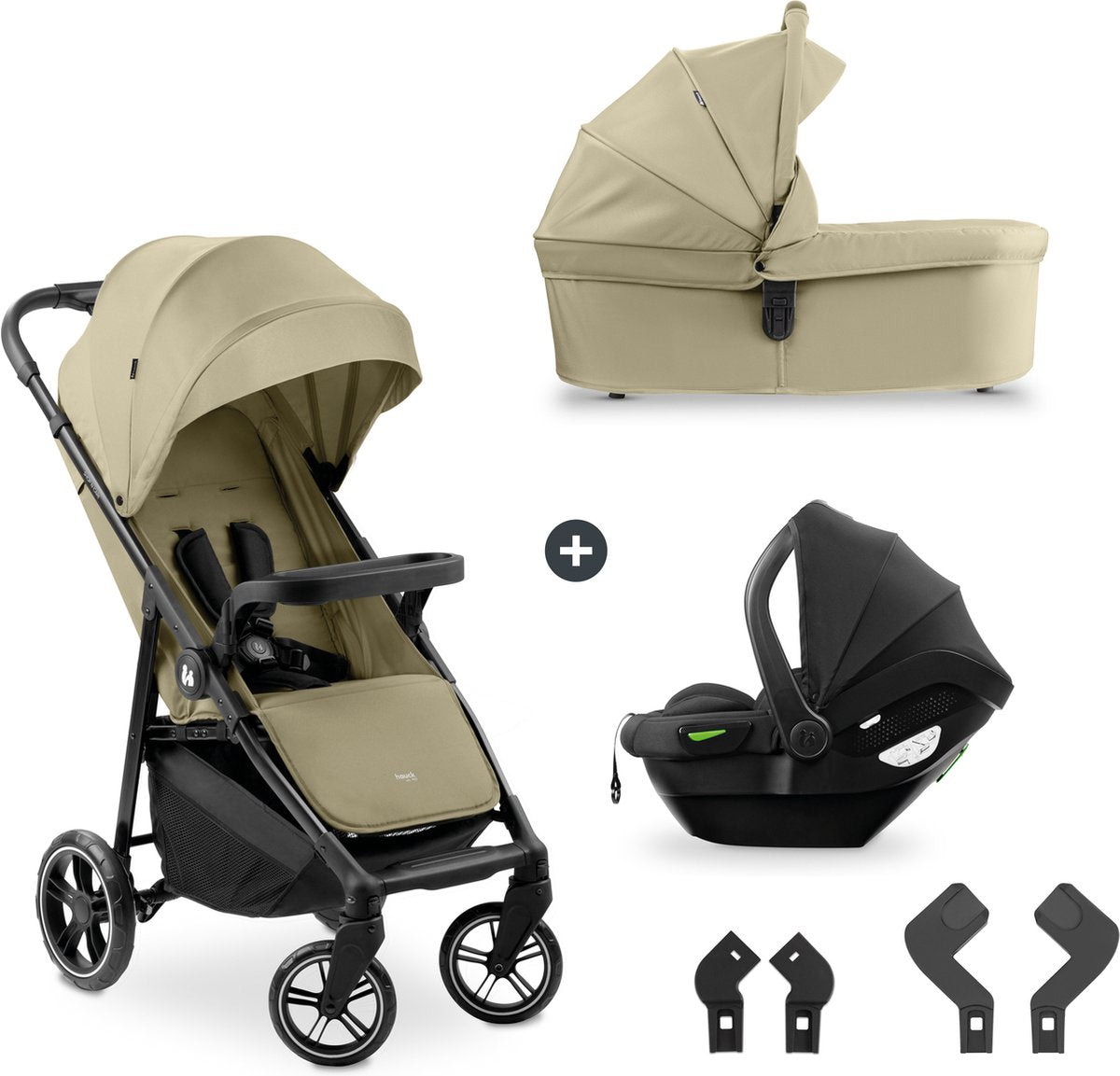 Set trio Hauck Shop n Care oliva