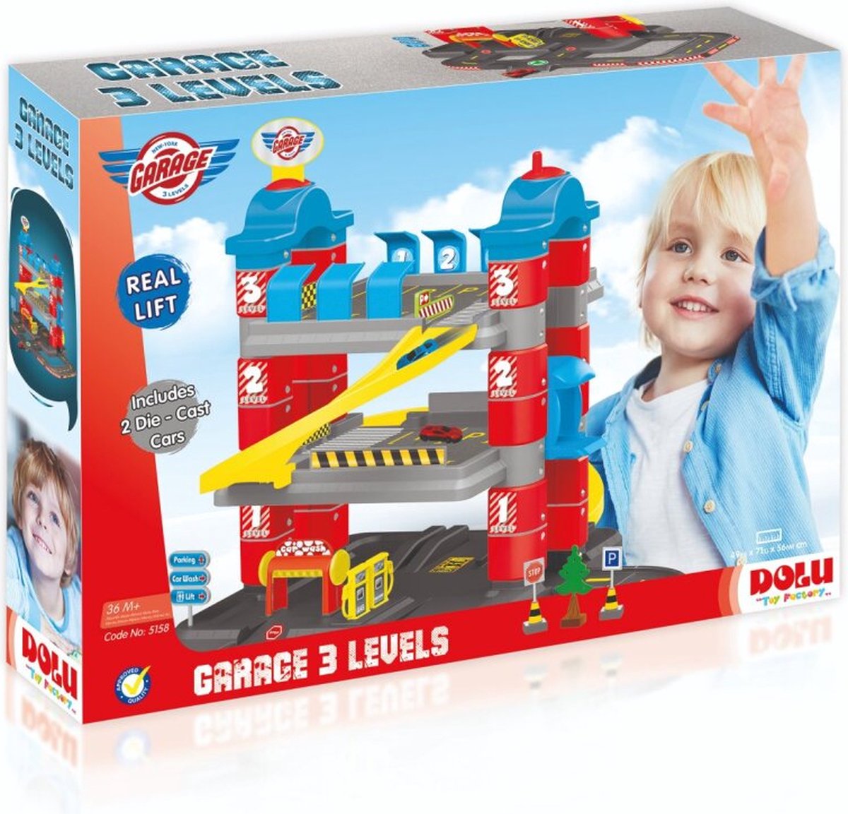 Dolu Garage 3 piani