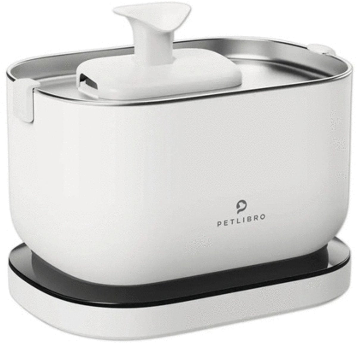 Petlibro dockstream - bebedero automático - 2,5l - blanco - inalámbrico - incl. sistema de filtro