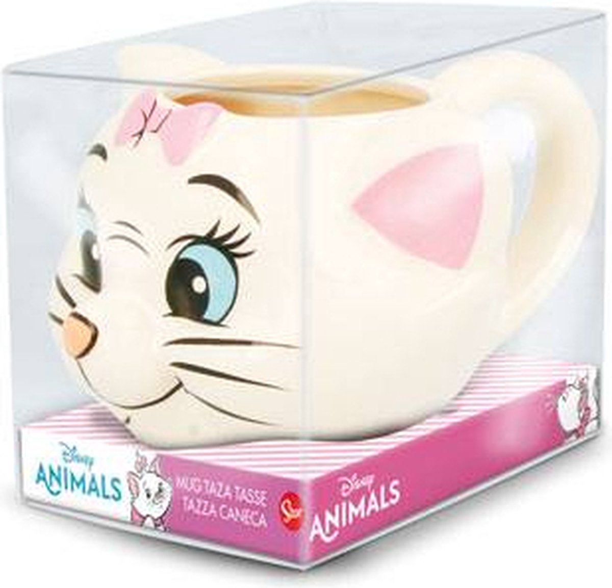 Stor disney animals 3d mok beker aristocats marie 385 ml cups mok bekers