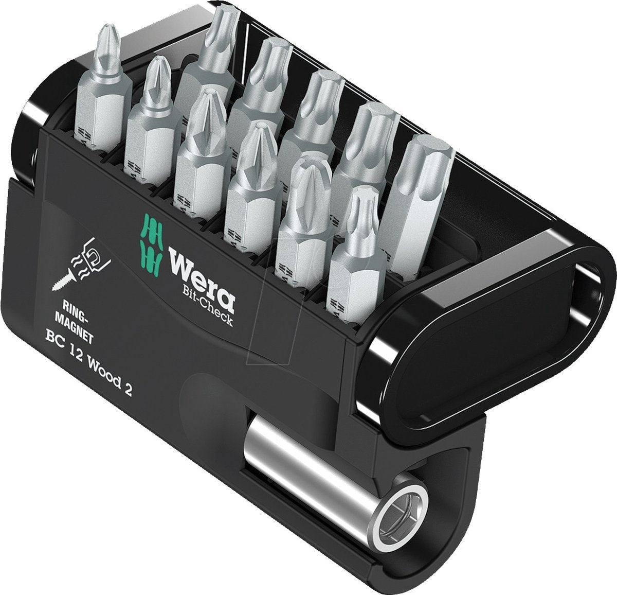 Wera 5057422001 12-delige bit-check 12 wood 2 bitset