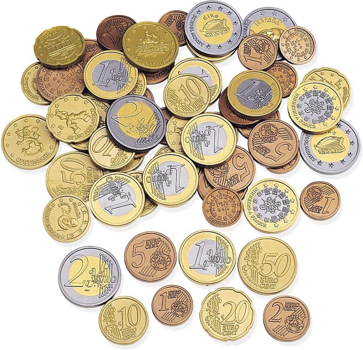 Set di risorse didattiche per giocare con monete in euro - 3+
