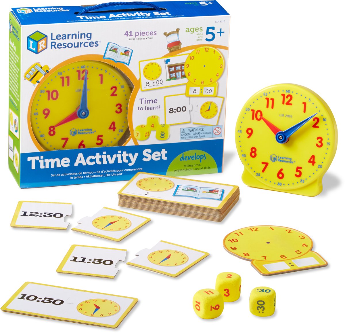 Set di attività temporali per risorse didattiche - 5+