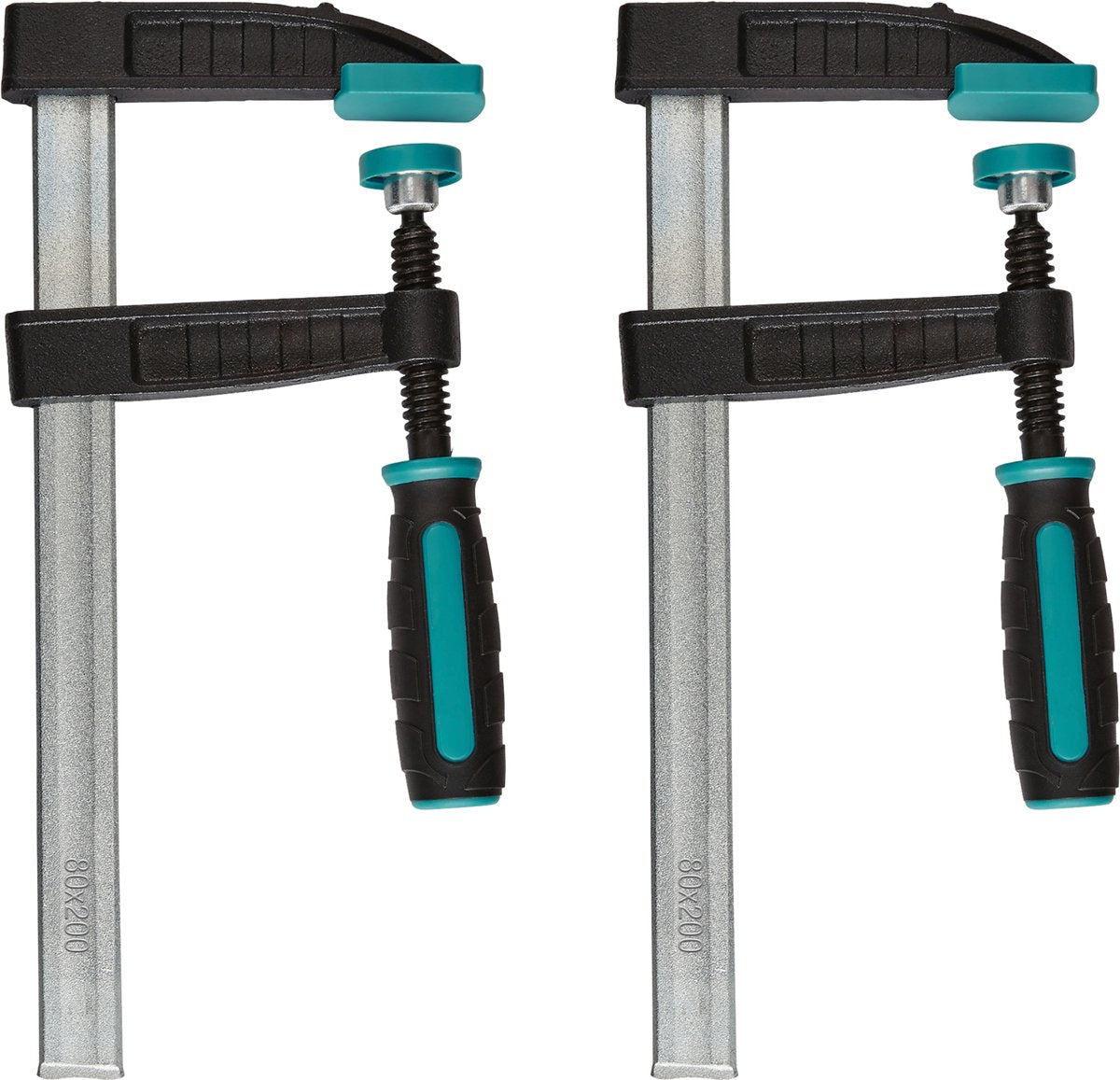 Wolfcraft - 2 terminali a vite - 200 mm - 8646000