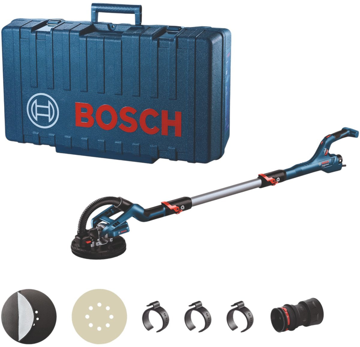 Bosch professional gtr 550 professional - levigatrice per muri - 550w - 215mm - testa ultraflessibile