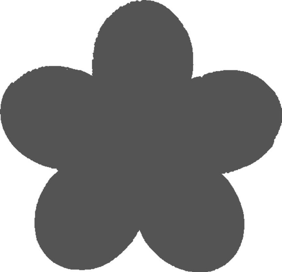 Vaessen creative • punzone con fiore florabelle gigante