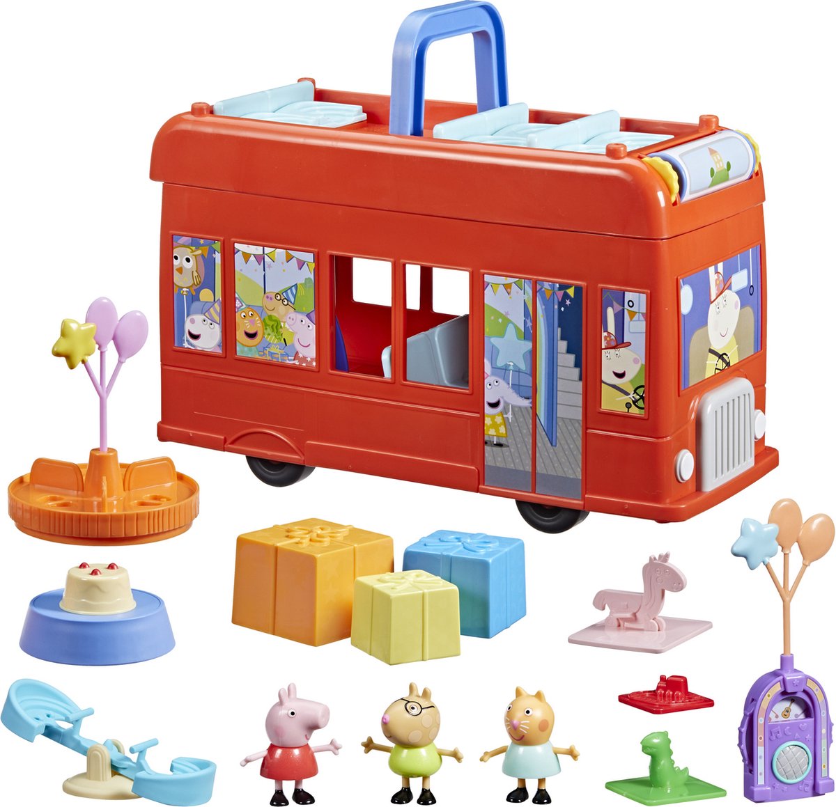 Peppa Pig 2 en 1 Party Bus