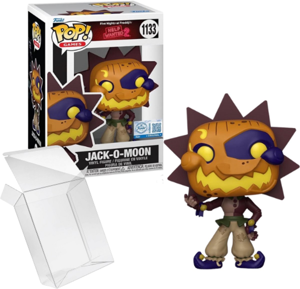 Funko pop! games: five nights at freddy's: help wanted 2 - jack-o-moon #1133 special edition exclusive