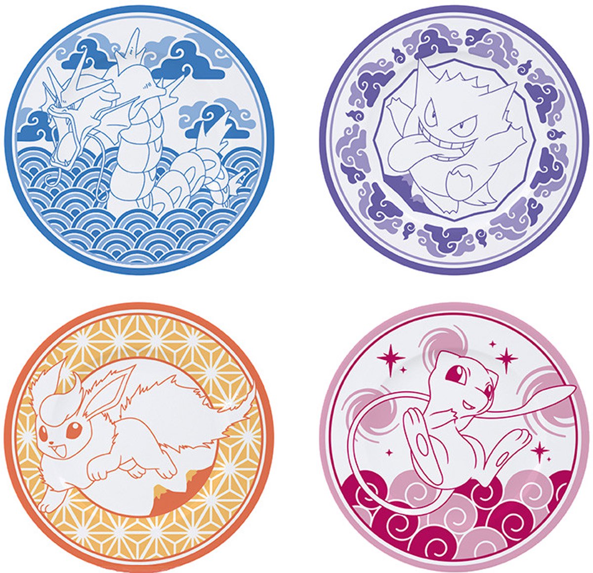 Plato unisex Abystyle pokémon estilo japonés - multicolor - estándar - edición exclusiva