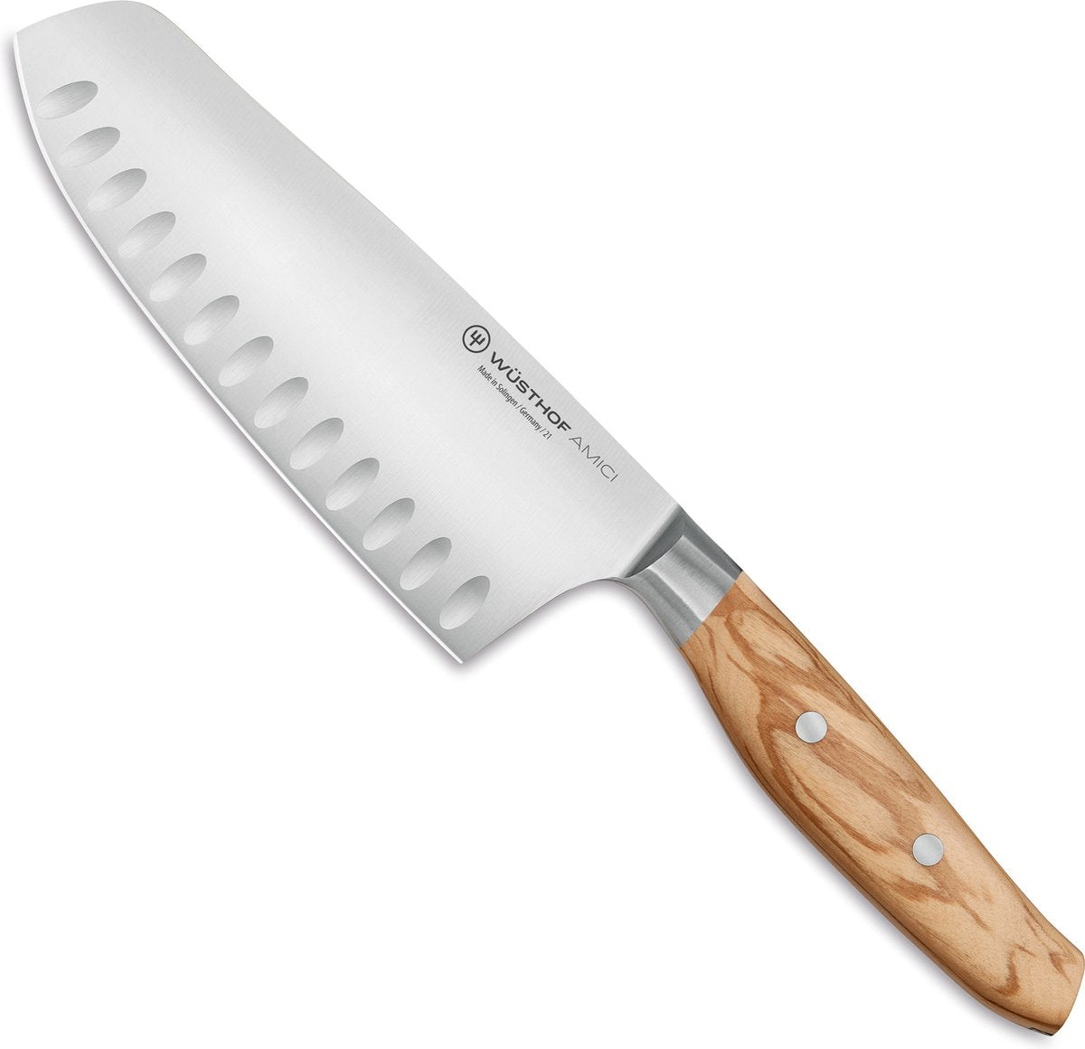 Wusthof - amici santoku con fossette 17 cm