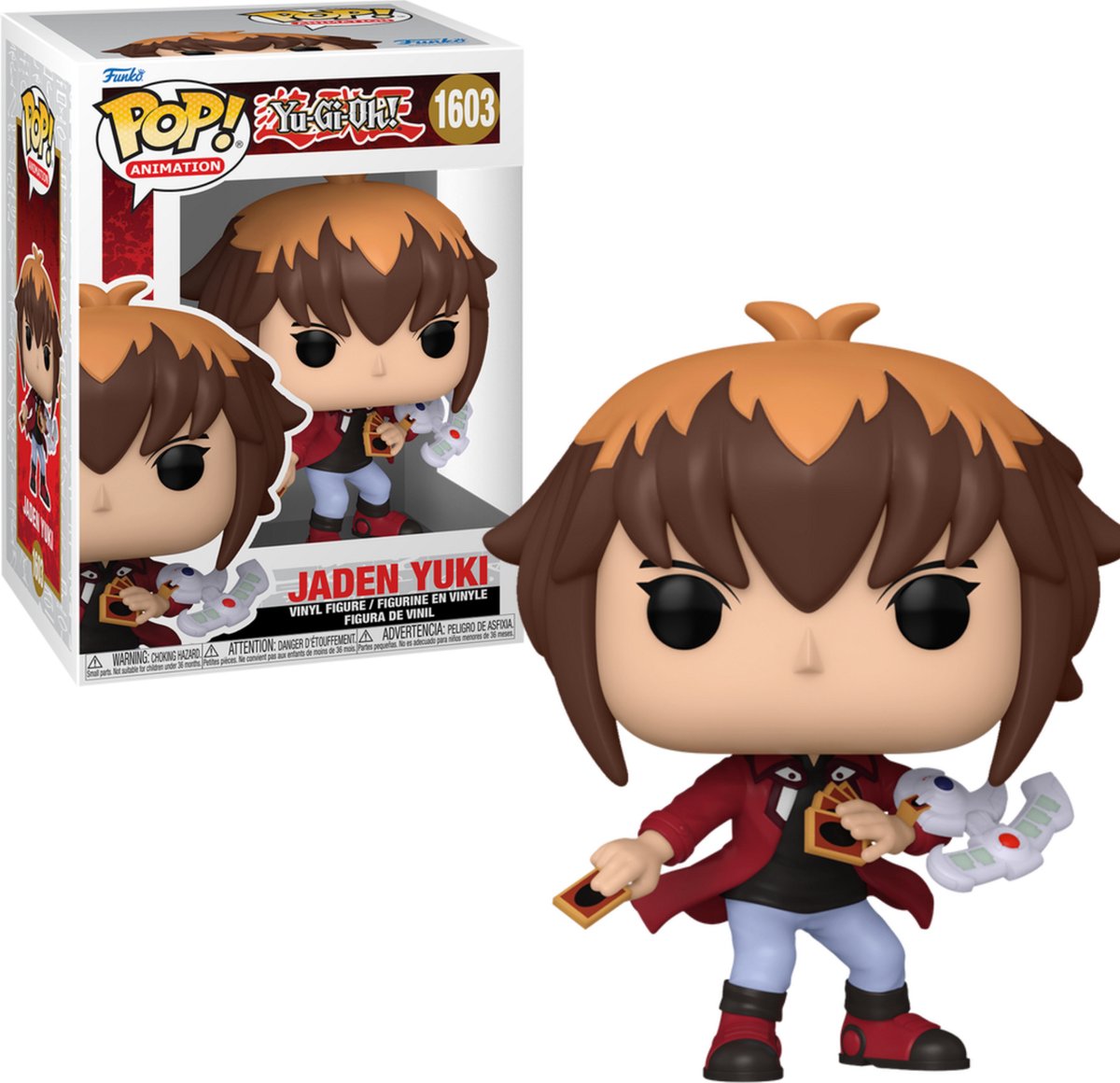Funko yu-gi-oh! figura vinilo jaden yuki 1603 pop! multicolor