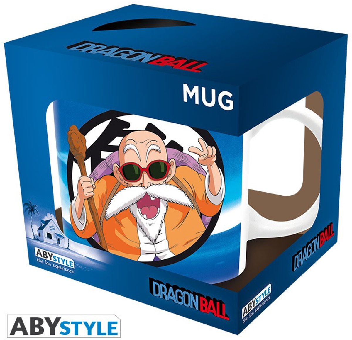 Merkloos sans marque dragon ball - kame sennin - beker
