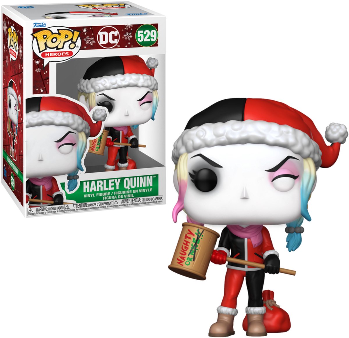 Funko Harley Quinn Harley (vacanza) figura in vinile 529 pop! multicolore